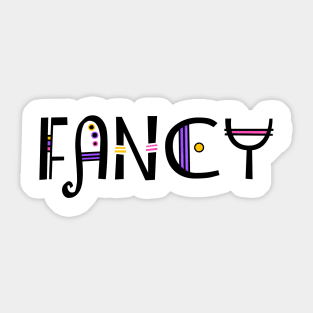 Fancy Sticker